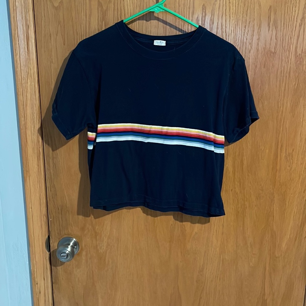 No stains. Good condition. Boxy shape.